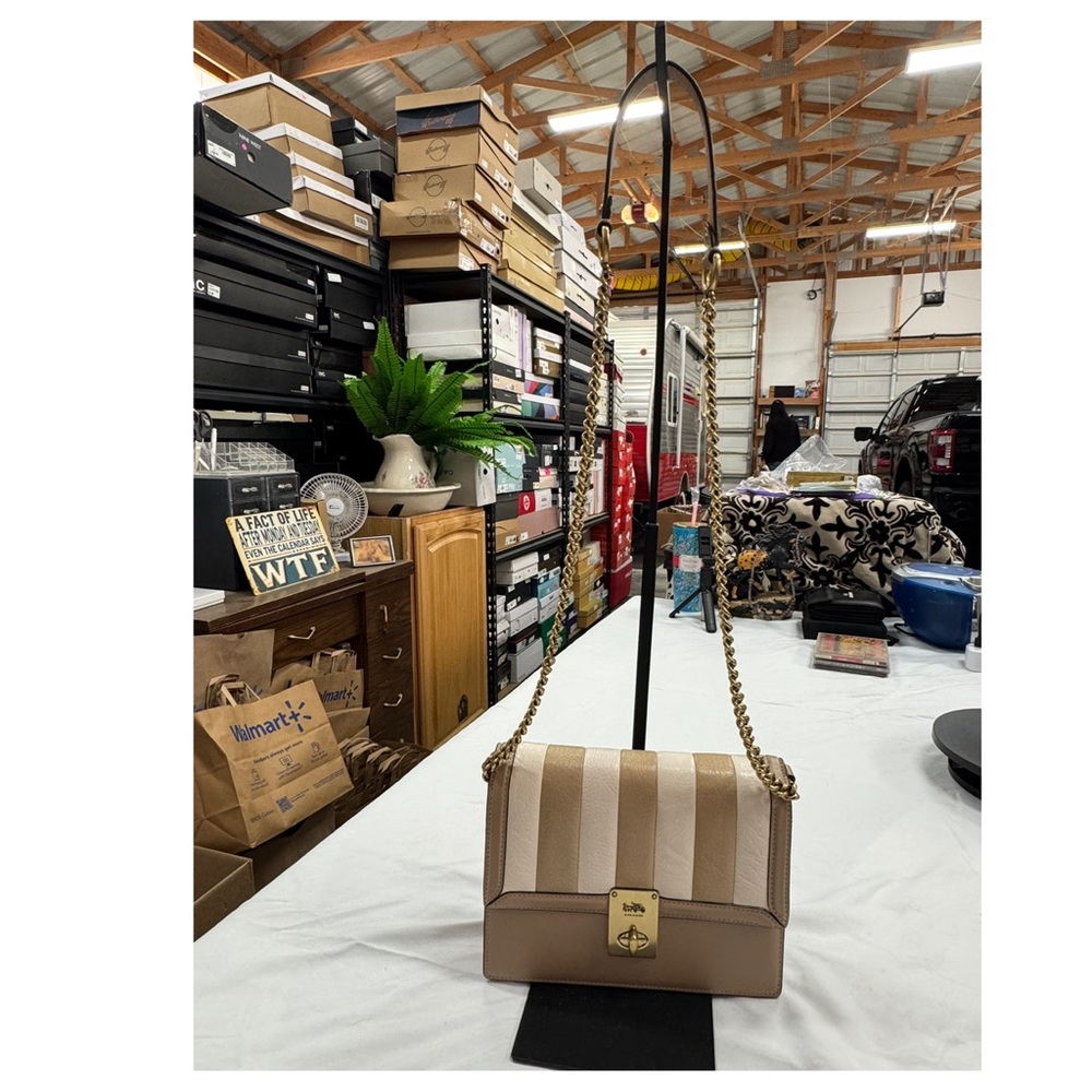 Coach limited edition leather shoulder/crossbody bag